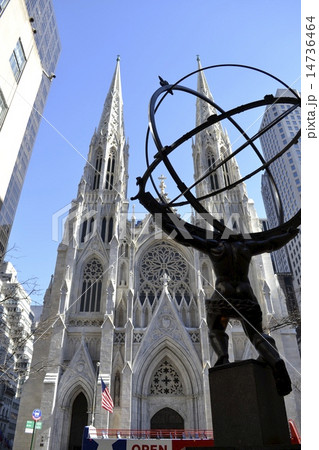 Atlas and St. Patrick from the left 14736464