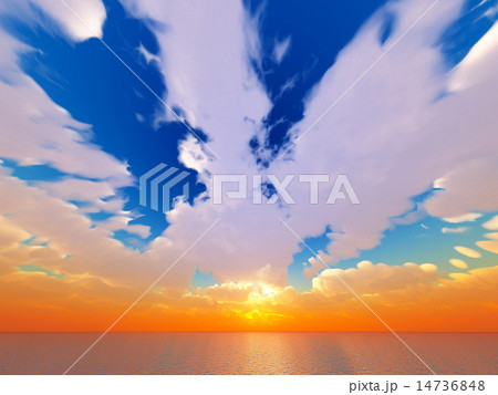 風と雲と海と 14736848