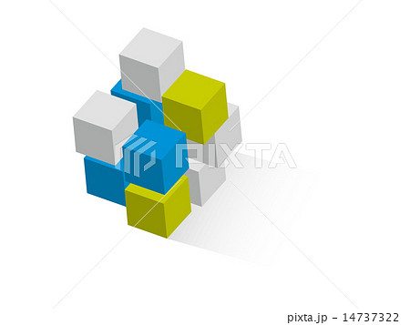 キューブ 14737322