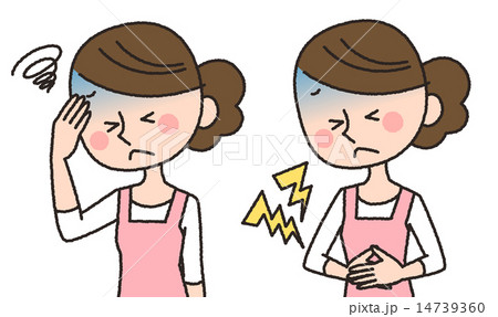 女性　体調不良 14739360