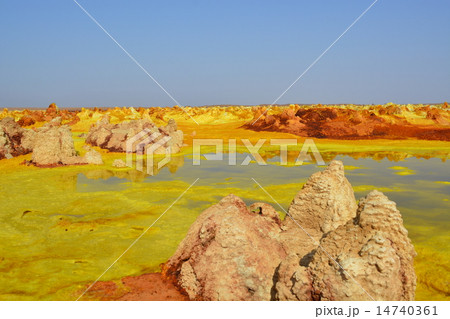 地球上で最も過酷な砂漠　ダロール 14740361