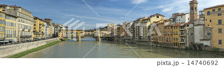Florence Ponte Vecchio sunset view 14740692