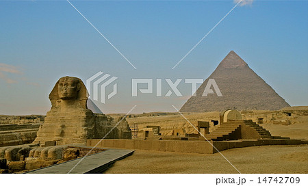 世界遺産 エジプト ピラミッドと守り神 世界遺産 エジプト ピラミッドと守り神 14742709