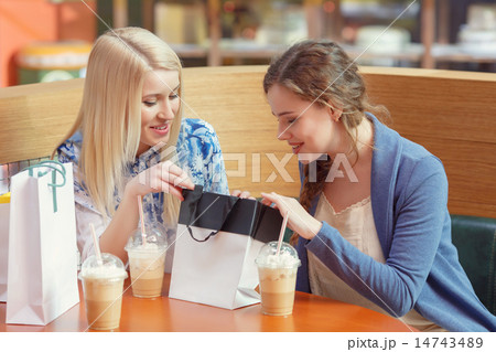 Food court in the shopping mall 14743489