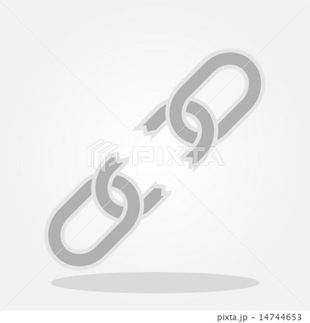 three pieces of broken chain 14744653