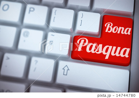 Composite image of bona pascua 14744780