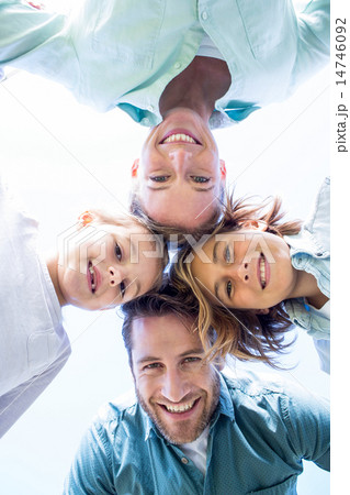 Happy parents with their children Happy parents with their children 14746092