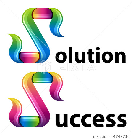 multicolor letter S icons multicolor letter S icons 14748730