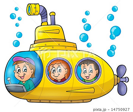 Submarine Theme Image 1のイラスト素材