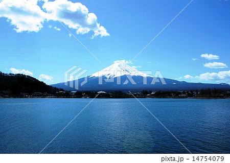 初春の富士山 14754079