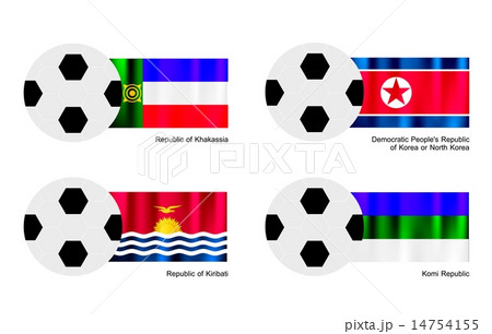 Football Khakassia,Korea,Komi Republic Flag 14754155