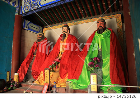 中国　たく州　三義宮 14755126