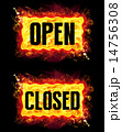 Open Closed Fire Banners 14756308