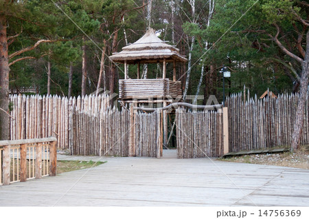 wooden observation tower 14756369