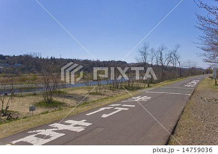 サイクリング・多摩サイクリングロード府中付近 14759036