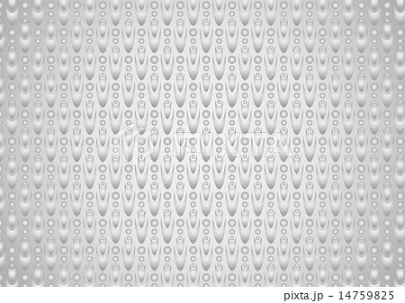 Silver Abstract Boomerang and Circle Pattern 14759825