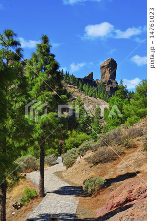Roque Nublo monolith in Gran Canaria, Spain 14761023