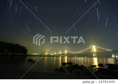 星景　瀬戸大橋  14761445