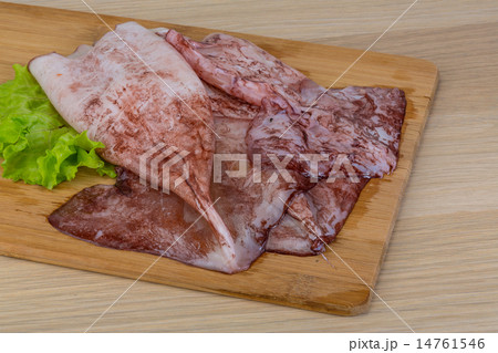 Raw squids Raw squids 14761546