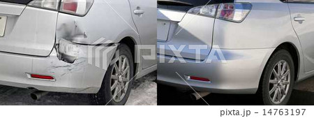 自動車の修理前後 14763197
