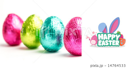 Composite image of happy easter graphic 14764533