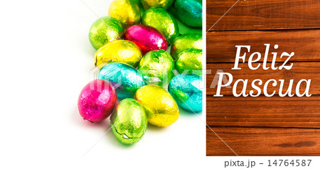 Composite image of feliz pascua 14764587