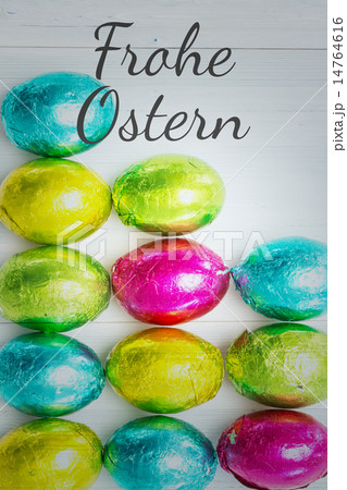 Composite image of frohe ostern 14764616