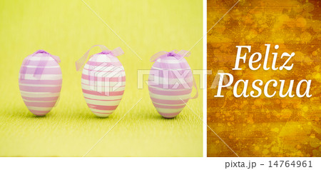 Composite image of feliz pascua 14764961