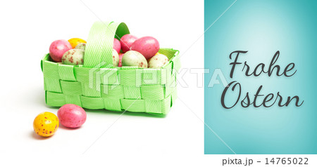 Composite image of frohe ostern 14765022