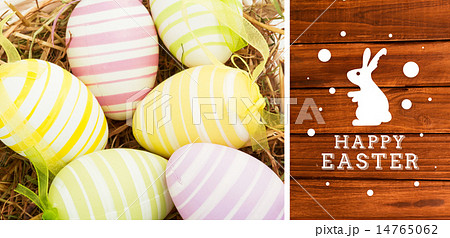 Composite image of happy easter graphic Composite image of happy easter graphic 14765062