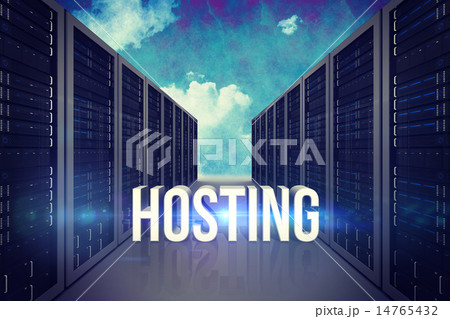 Composite image of hosting 14765432