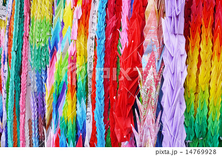 長崎平和公園の千羽鶴 長崎平和公園の千羽鶴 14769928