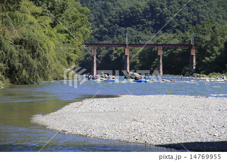 長瀞のラフティング 14769955