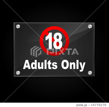 Vector adults only sign Vector adults only sign 14770270