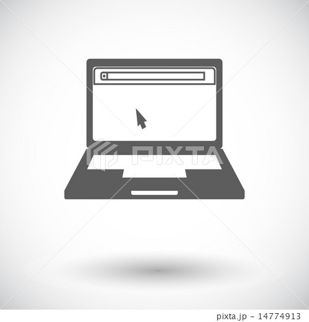 Laptop icon. 14774913