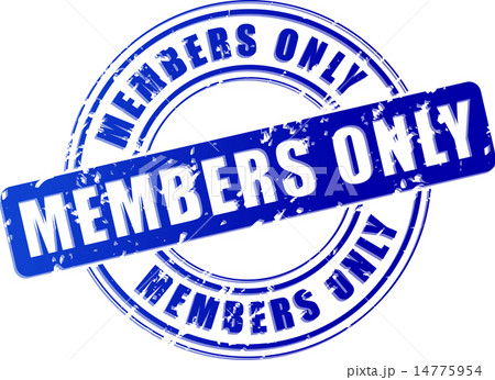members only blue stamp 14775954