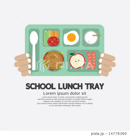 Hand Holding A School Lunch Tray 14776360