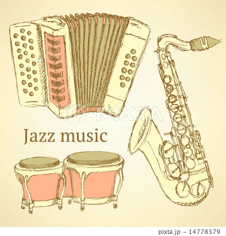 Sketch musical instrument 14778379
