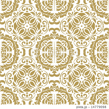 Wallpaper in the style of Baroquen. Golden Abstract Background Wallpaper in the style of Baroquen. Golden Abstract Background 14779098
