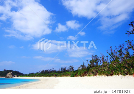 沖縄・離島・渡嘉敷島・阿波連ビーチ 14781928