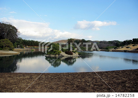 早春の岡山後楽園 早春の岡山後楽園 14782258