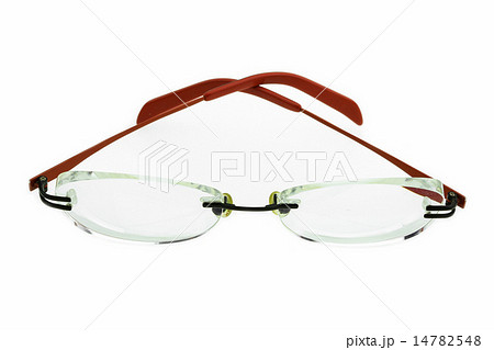 close up of eye glasses isolated on white close up of eye glasses isolated on white 14782548