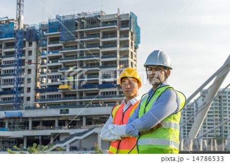 Men in Construction and Building Services Success 14786533