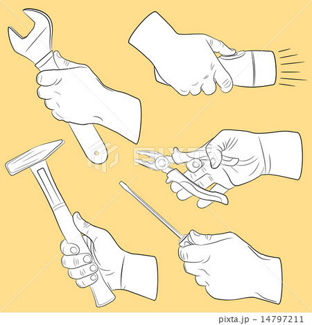 Hand tools in use 14797211