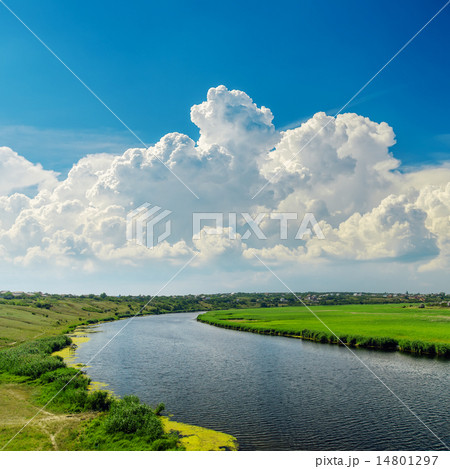 clouds over river clouds over river 14801297