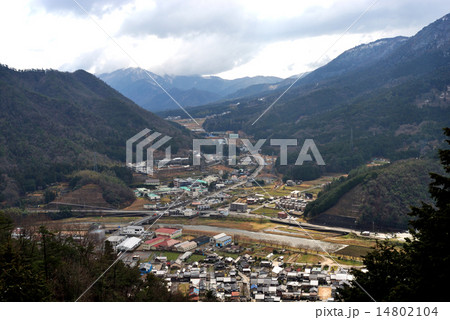 竹田城から見た朝来市和田山町竹田地区 竹田城から見た朝来市和田山町竹田地区 14802104