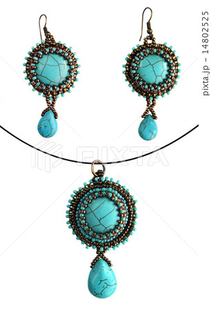 Pendant and earrings Pendant and earrings 14802525