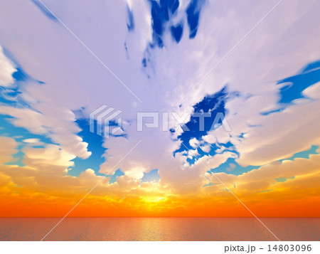 風と雲と海と 14803096