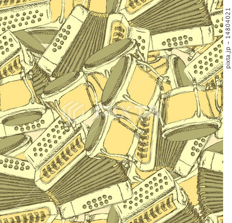 Sketch bongos and accordion 14804021