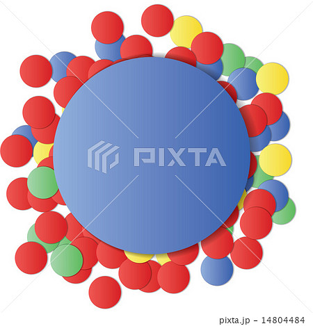 Colorful celebration background with confetti. Vector Illustration. 14804484